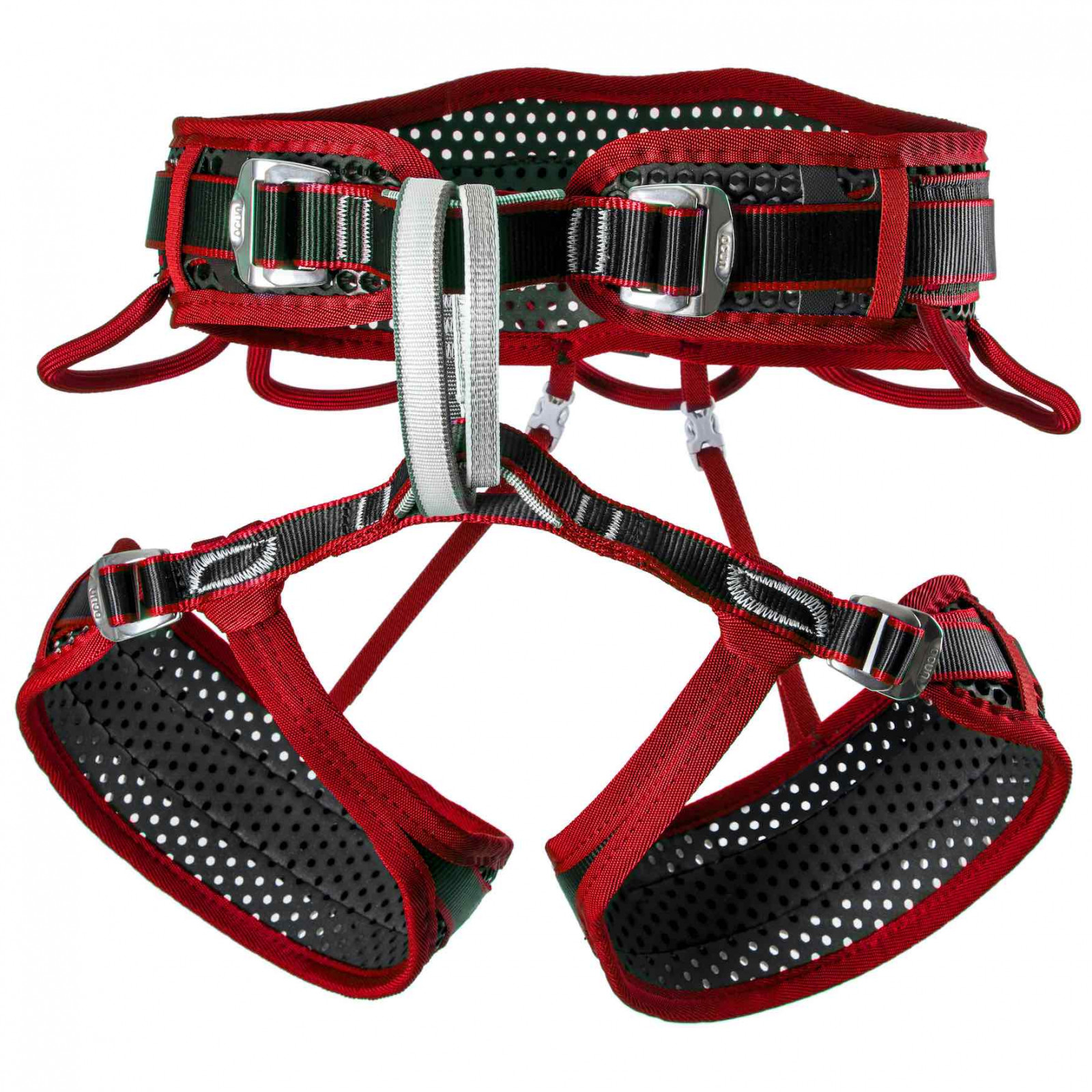 Úvazek Ocún Webee Bigwall Velikost: XS-M / Barva: černá/červená