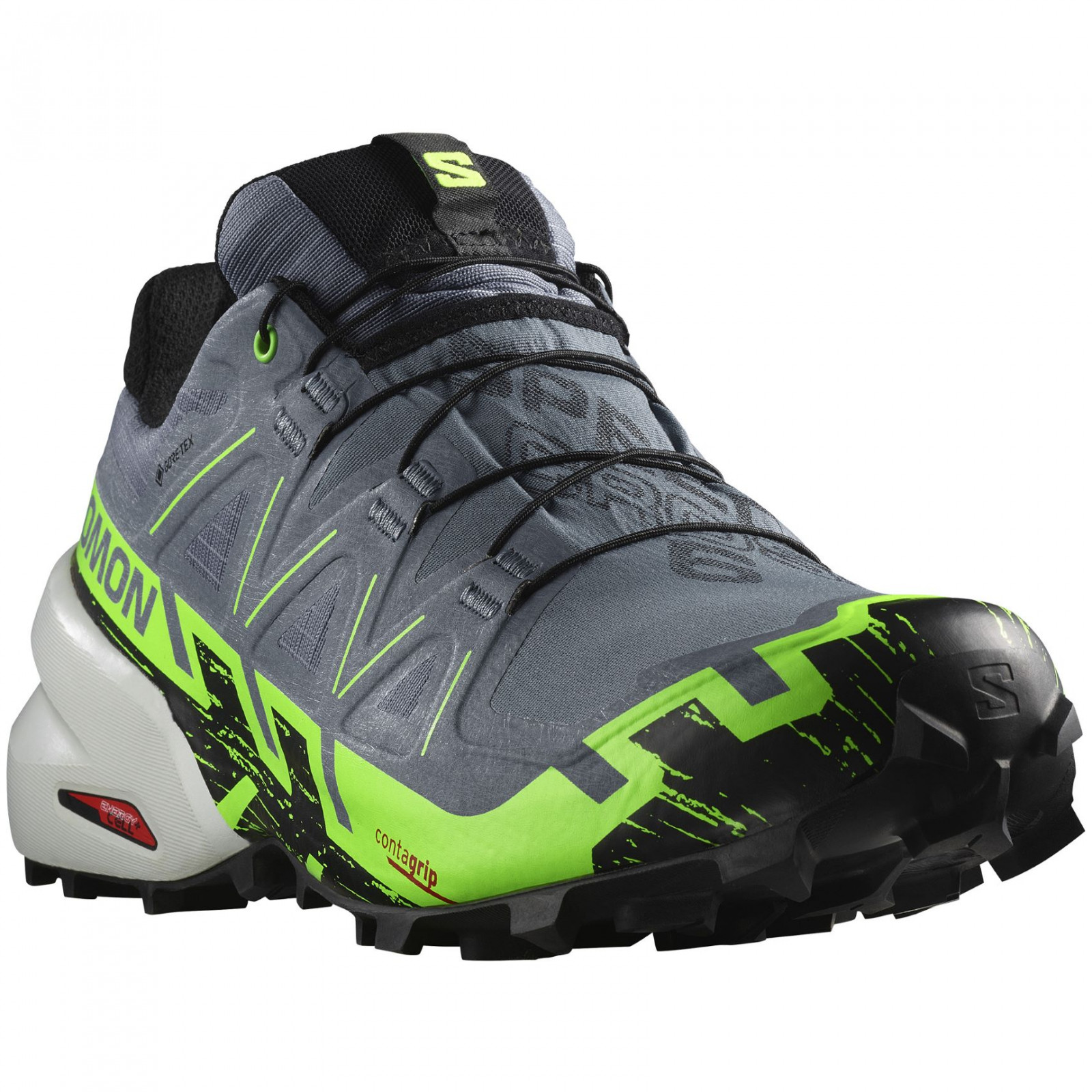 Pánské běžecké boty Salomon Speedcross 6 Gore-Tex Velikost bot (EU): 44 (2/3) / Barva: šedá