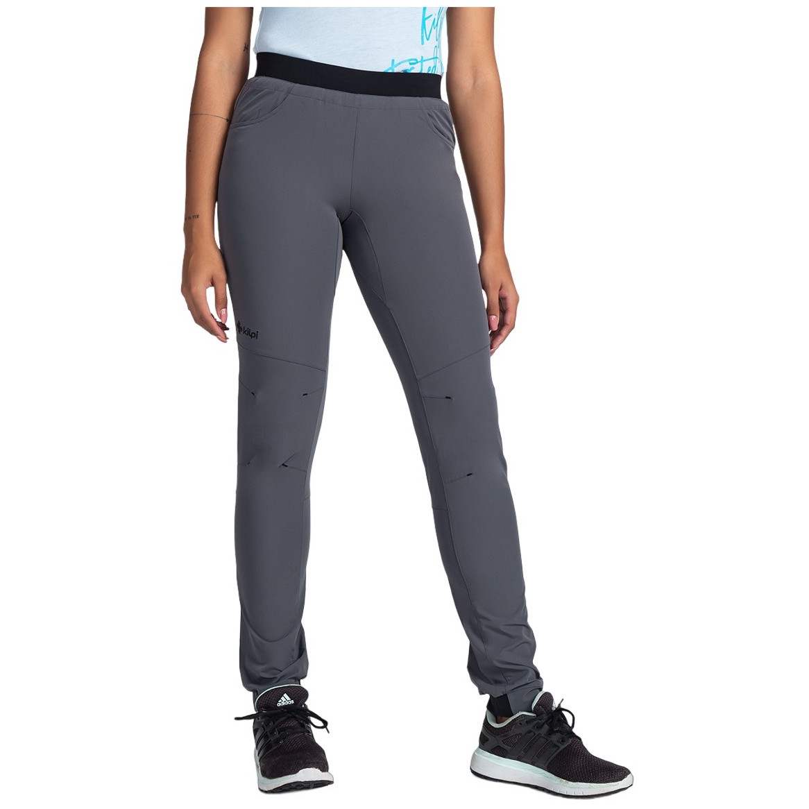 Dámské kalhoty Kilpi Mimi Velikost: M / Barva: tmavě šedá