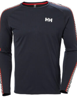 Pánské funkční triko Helly Hansen Lifa Active Stripe Crew Velikost: L / Barva: tmavě modrá