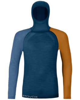 Pánská mikina Ortovox 120 Comp Light Hoody M Velikost: L / Barva: modrá