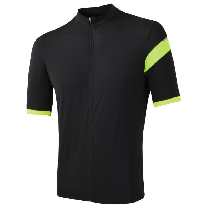 Pánský cyklistický dres Sensor Cyklo Coolmax Classic Velikost: XL / Barva: černá