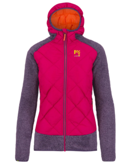 Dámská zimní bunda Karpos Marmarole W Jacket Velikost: L / Barva: růžová/fialová