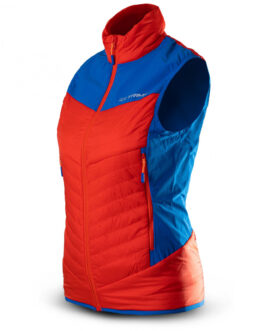Dámská vesta Trimm Zena Vest Velikost: S / Barva: modrá/oranžová