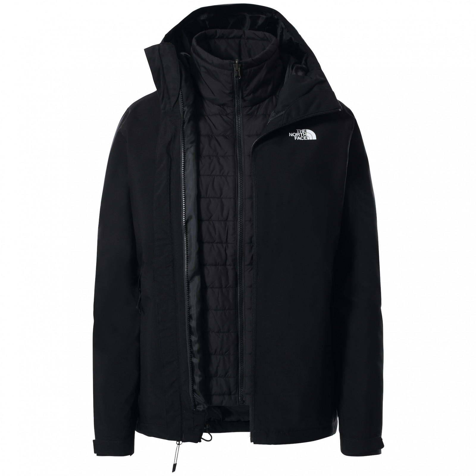 Dámská bunda The North Face Carto Triclimate Jacket Velikost: M / Barva: černá