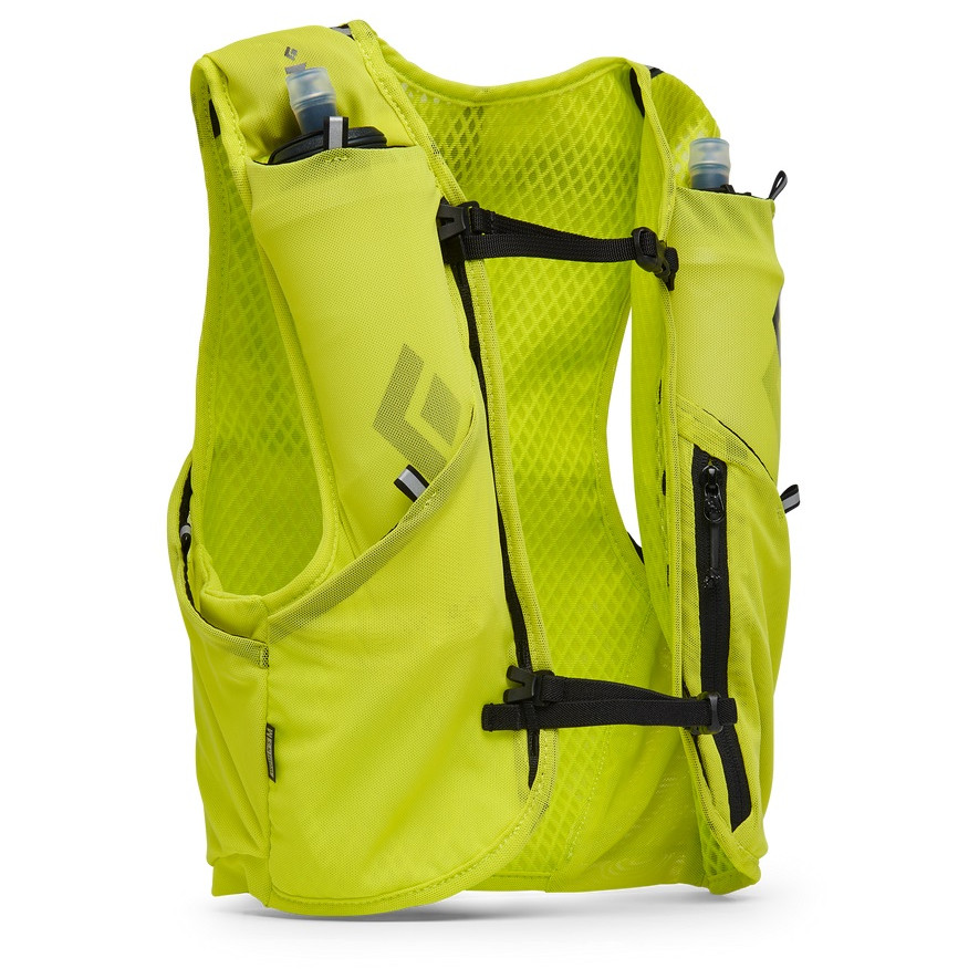 Běžecká vesta Black Diamond W Distance 4 Hydration Vest Velikost: M / Barva: žlutá
