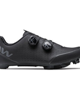 Pánské cyklistické tretry Northwave Rebel 3 Velikost bot (EU): 43,5 / Barva: černá