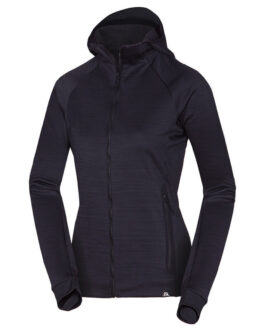 Dámská funkční mikina Northfinder Pauline Velikost: S / Barva: černá