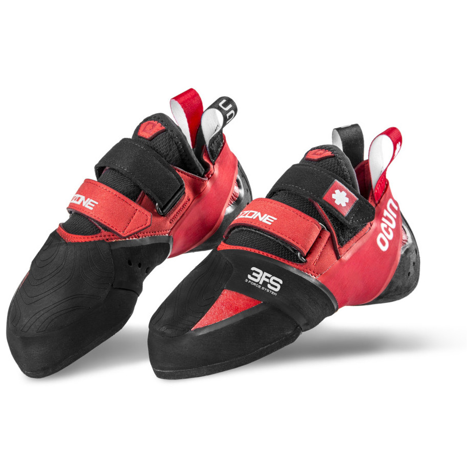 Lezečky Ocún Ozone Velikost bot (EU): 40 / Barva: červená