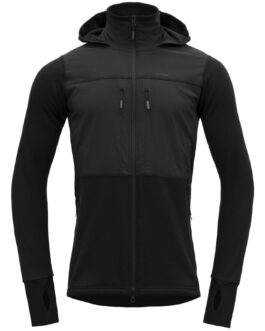 Pánská softshellová bunda Devold Herøy Hybrid Merino Jkt Man Velikost: M / Barva: černá