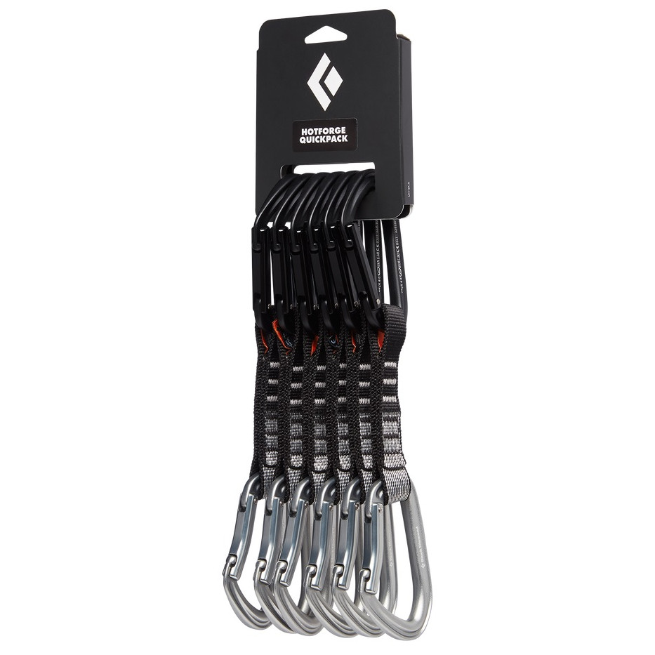 Expresky Black Diamond Hotforge Quickpack 12cm Barva: šedá/černá
