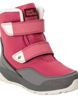 Dětské zimní boty Jack Wolfskin Polar Bear Texapore High Vc K Velikost bot (EU): 33 / Barva: růžová