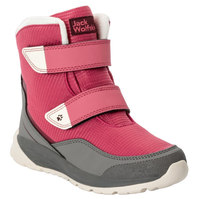 Dětské zimní boty Jack Wolfskin Polar Bear Texapore High Vc K Velikost bot (EU): 39 / Barva: růžová