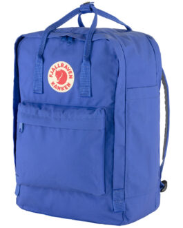 Městský batoh Fjällräven Kånken Laptop 17" Barva: modrá/bíla