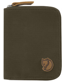 Peněženka Fjällräven Zip Wallet Barva: tmavě zelená
