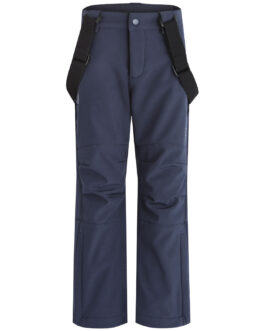 Dětské softshellové kalhoty Loap Lovelo Dětská velikost: 122-128 / Barva: šedá