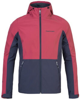 Dámská softshellová bunda Hannah Zury Lite Velikost: S / Barva: modrá/růžová