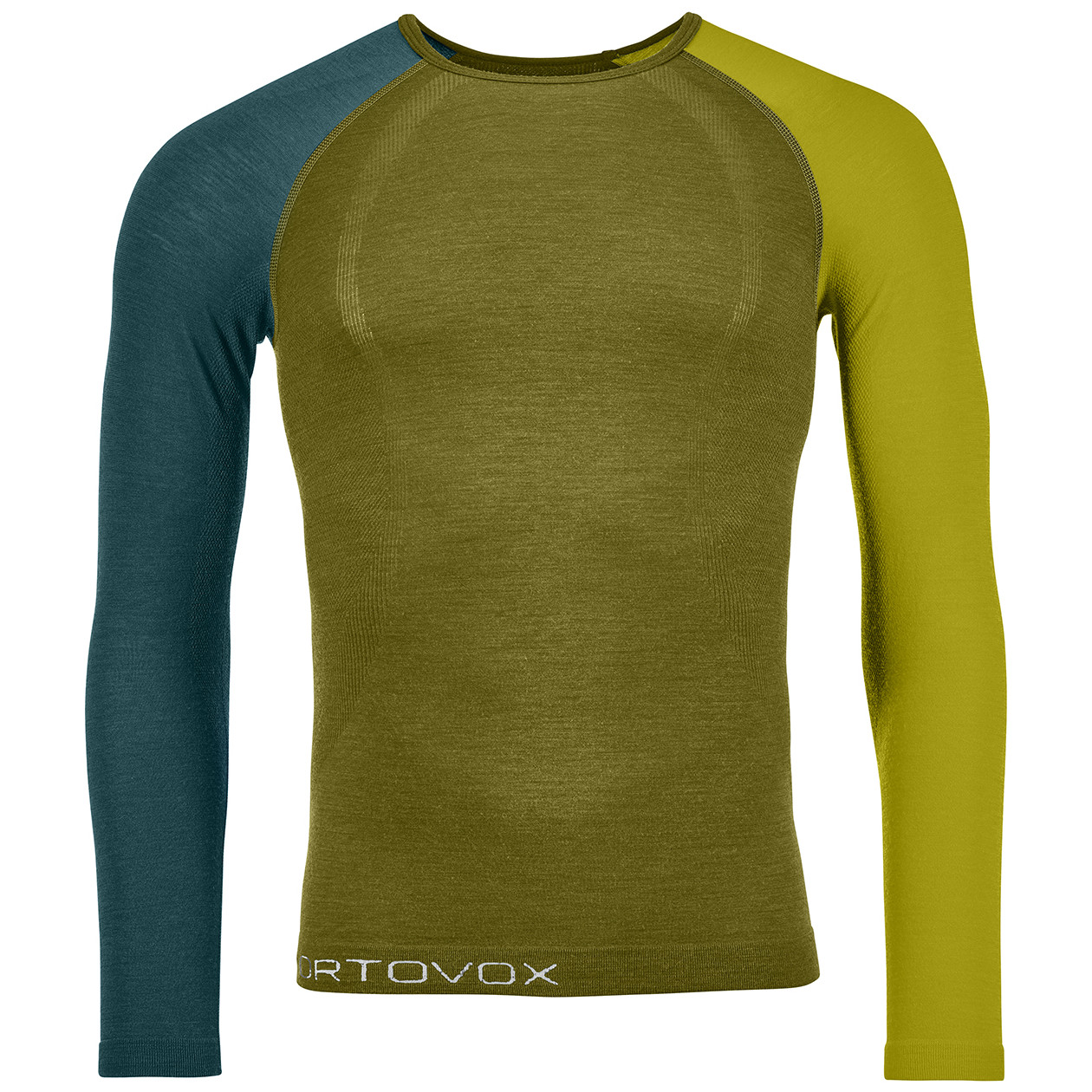 Pánské triko Ortovox 120 Comp Light Long Sleeve M Velikost: L / Barva: zelená