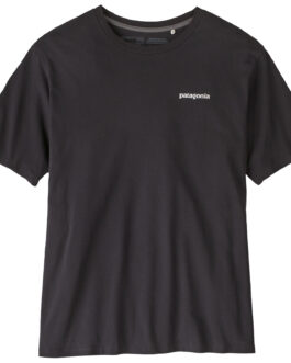 Pánské triko Patagonia P-6 Mission Organic T-Shirt Velikost: S / Barva: černá