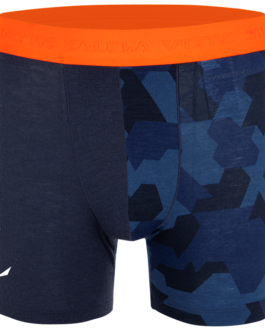 Pánské funkční boxerky Salewa Cristallo Warm Amr M Boxer Velikost: M / Barva: tmavě modrá