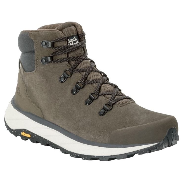 Pánské boty Jack Wolfskin Terraventure Urban Mid M Velikost bot (EU): 46 / Barva: tmavě hnědá