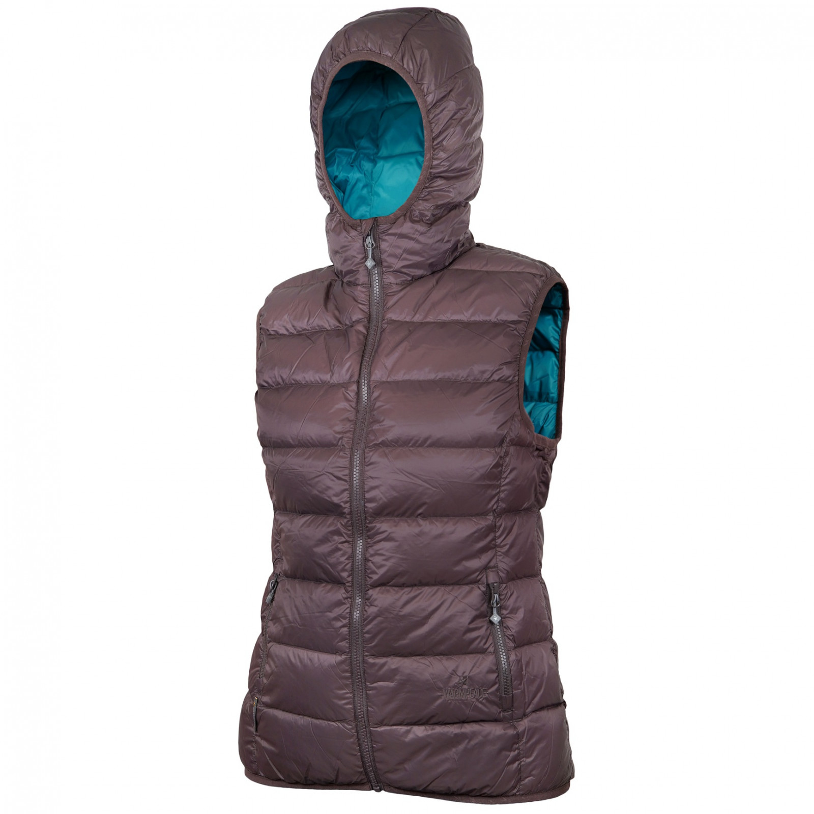 Dámská vesta Warmpeace Yuba Lady Velikost: M / Barva: šedá