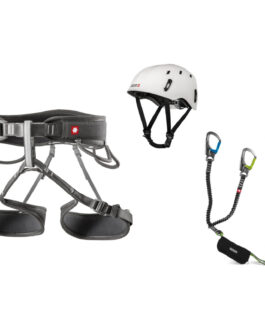 Ferratový set Ocún Via Ferrata Twist Pail set Velikost: M-XL / Barva: šedá