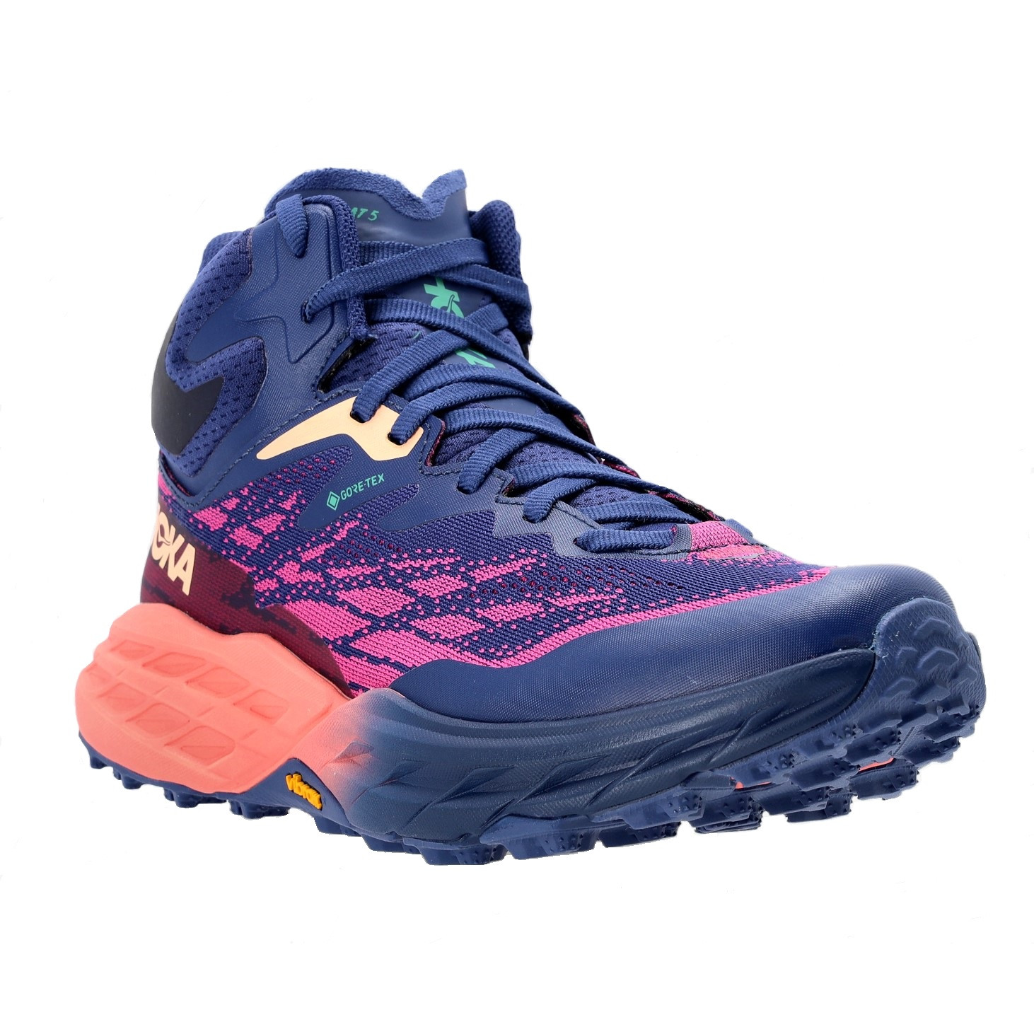 Dámské boty Hoka One One W Speedgoat 5 Mid Gtx Velikost bot (EU): 39 (1/3) / Barva: modrá