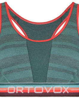 Sportovní podprsenka Ortovox 185 Rock’N’Wool Sport Top W Velikost: M / Barva: šedá