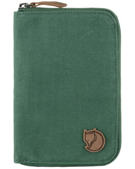Peněženka Fjällräven Passport Wallet Barva: zelená/hnědá