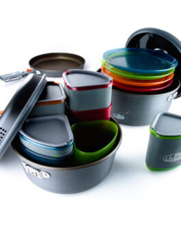 Sada nádobí GSI Outdoors Pinnacle Camper Barva: modrá