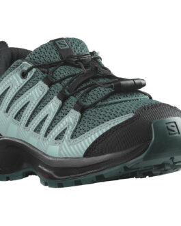 Dětské boty Salomon Xa Pro V8 Velikost bot (EU): 36 / Barva: zelená/černá