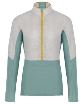 Dámská funkční mikina Direct Alpine Aura Lady Velikost: S / Barva: tyrkysová/šedá