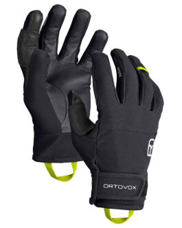 Rukavice Ortovox Tour Light Glove M Velikost rukavic: M / Barva: černá