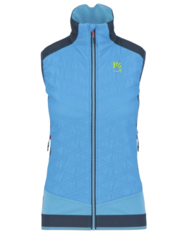 Dámská vesta Karpos Alagna Plus Evo W Vest Velikost: S / Barva: modrá/světle modrá