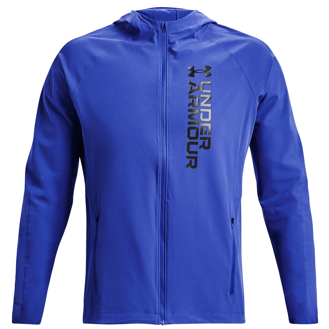 Pánská bunda Under Armour OutRun the STORM Jacket Velikost: L / Barva: světle modrá