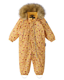 Dětská kombinéza Reima Lappi 2022 Dětská velikost: 80 / Barva: žlutá