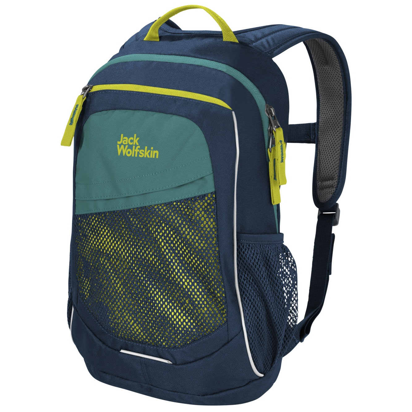 Dětský batoh Jack Wolfskin Track Jack Barva: modrá/zelená