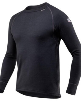 Pánské triko Devold Expedition Man Shirt Velikost: XXL / Barva: černá