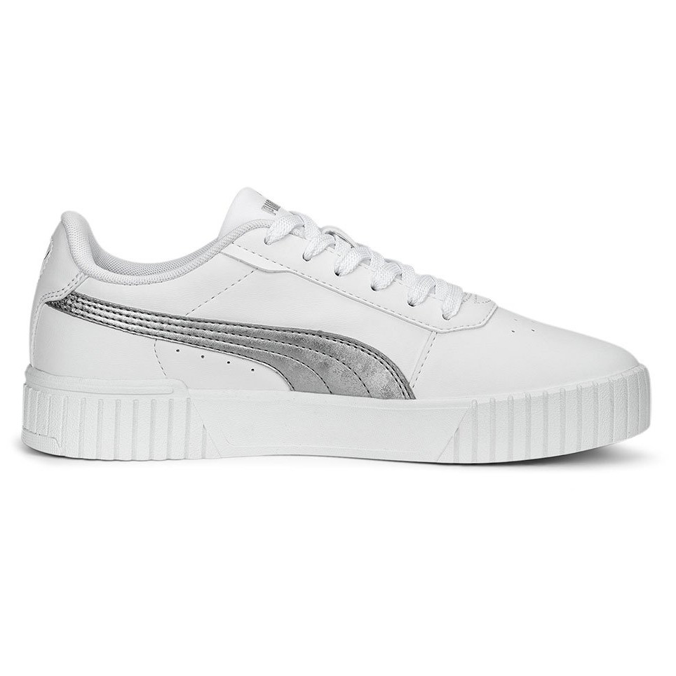 Dámské boty Puma Carina 2.0 Space Metallics Velikost bot (EU): 39 / Barva: bílá/šedá