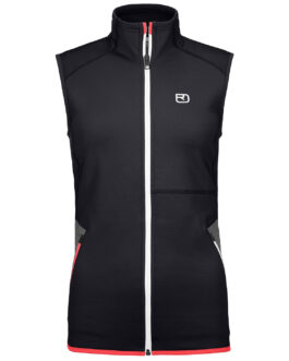 Dámská vesta Ortovox Fleece Vest W Velikost: XL / Barva: černá