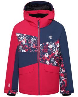Dětská zimní bunda Dare 2b Glee II Jacket Dětská velikost: 80-86 / Barva: růžová/modrá