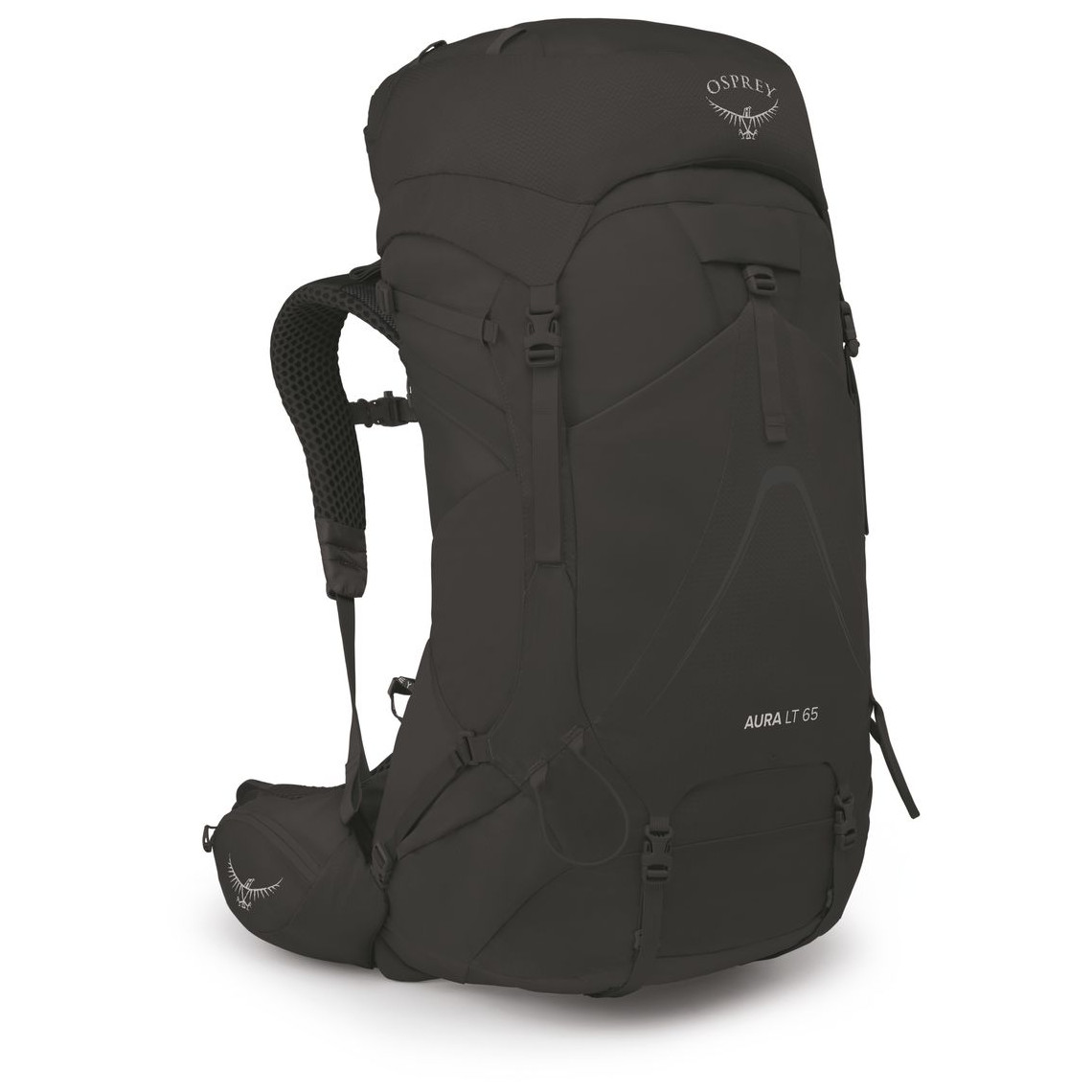 Dámský turistický batoh Osprey Aura Ag Lt 65 Velikost zad batohu: XS/S / Barva: černá