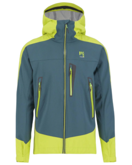 Pánská zimní bunda Karpos Marmolada Jacket Velikost: L / Barva: žlutá/zelená