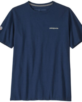 Pánské triko Patagonia Fitz Roy Icon Responsibili Tee Velikost: L / Barva: tmavě modrá