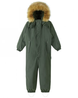 Dětská kombinéza Reima Stavanger Dětská velikost: 110 / Barva: tmavě zelená