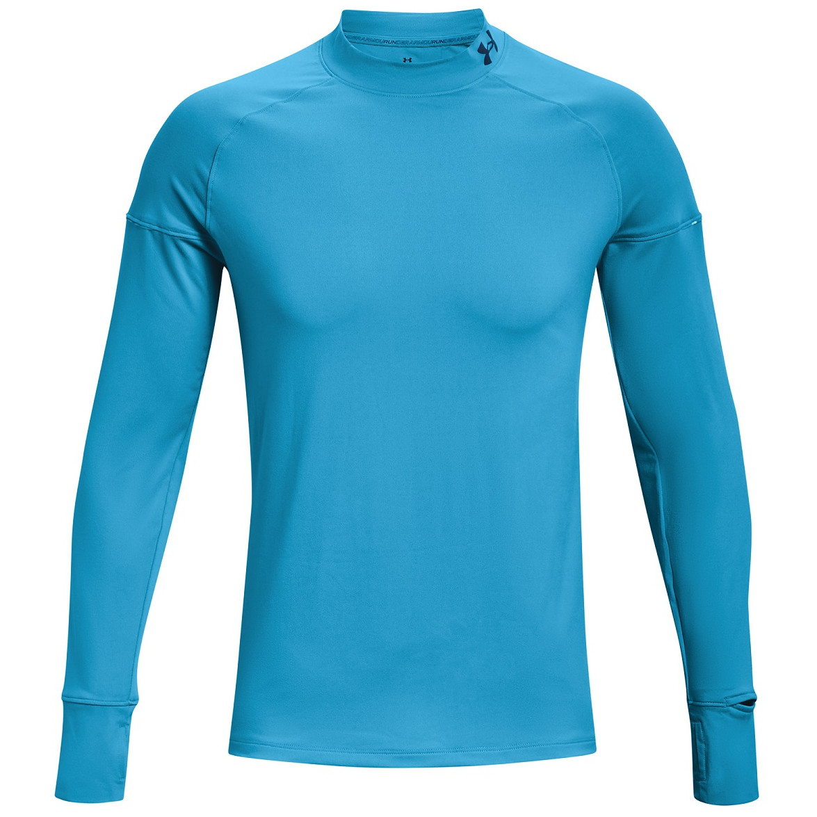 Pánské triko Under Armour OUTRUN THE COLD LS Velikost: XL / Barva: modrá