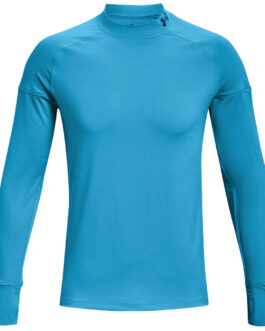 Pánské triko Under Armour OUTRUN THE COLD LS Velikost: S / Barva: modrá