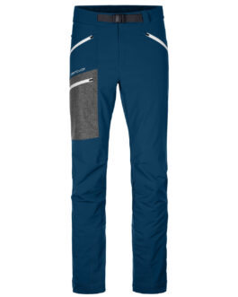 Pánské kalhoty Ortovox Cevedale Pants M Velikost: L / Barva: modrá