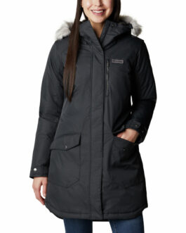Dámský zimní kabát Columbia Suttle Mountain™ Long Insulated Jacket Velikost: S / Barva: černá